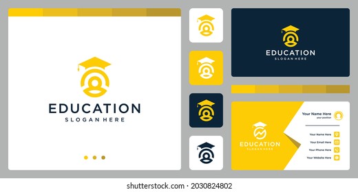 Education Logo Design Vector Template - MasterBundles