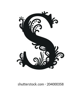 S Peacock Letter Logo Vector (.AI) Free Download