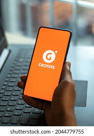 Assam, India - August 6, 2021 : Grofers Logo on Phone Screen Stock Image.  Editorial Photo - Image of brand, 2021: 231486596