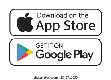 Logotipo de Google Play y App Store