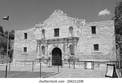 El Álamo histórico, San Antonio, Texas, EE. UU.