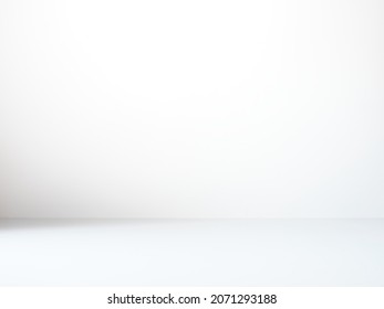 White minimalistic background for product presentation