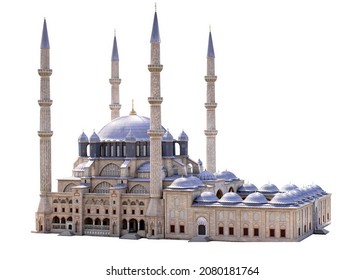 nền nhà thờ Hồi giáo suleymaniye bị cô lập. Nhà thờ Hồi giáo istanbul nền trắng