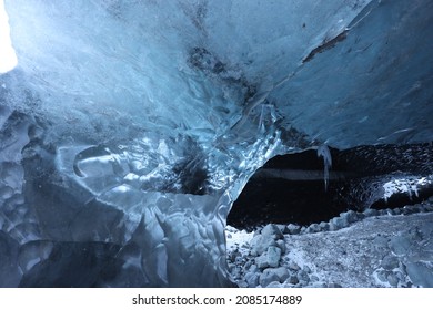 Ice cave in southern Iceland
