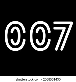 james bond 007 logo png