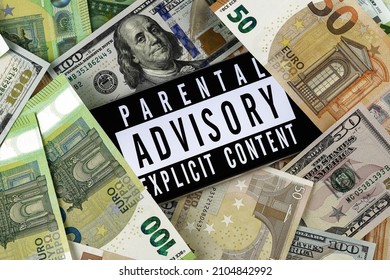 Parental Advisory - Explicit Content And Explicit Lyrics Badges - Vector  Royalty Free SVG, Cliparts, Vectors, and Stock Illustration. Image 5527306.