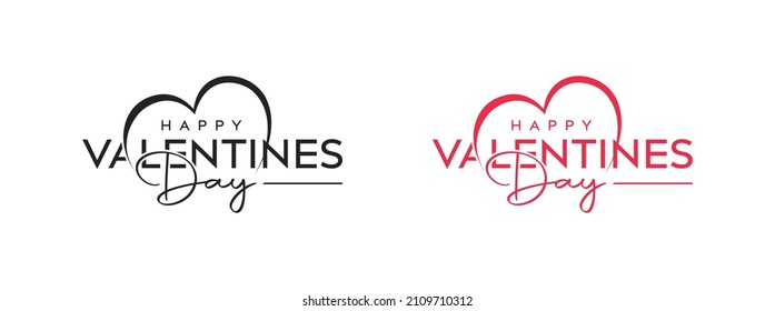 Beautiful Valentine Quotes Label Pack Vector Download