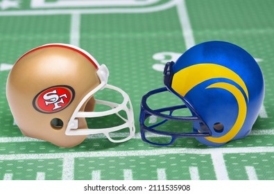 San Francisco 49ers Logo American Football Stock Vector (Royalty