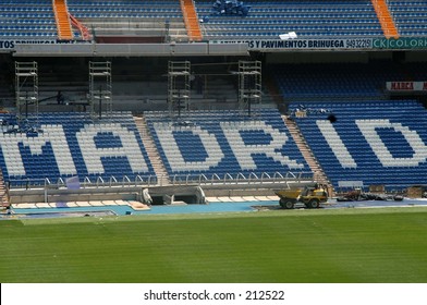 Bernabeu stadium in Madrid