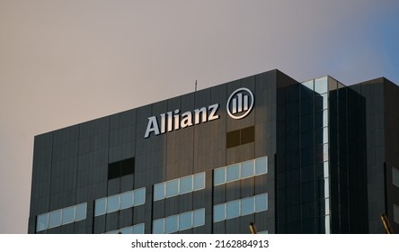 Allianz Travel insurance Business Finance, Business, blue, text, trademark  png | PNGWing