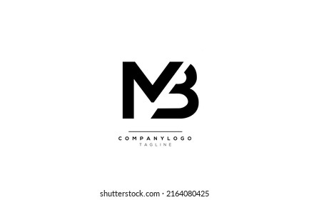 Monogram MB Logo design By Vectorseller | TheHungryJPEG