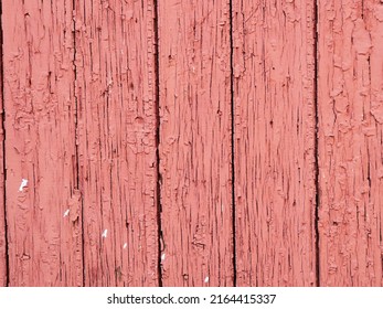 Textura de fondo de pared de madera pintada de rojo antiguo en Brooklyn, Nueva York