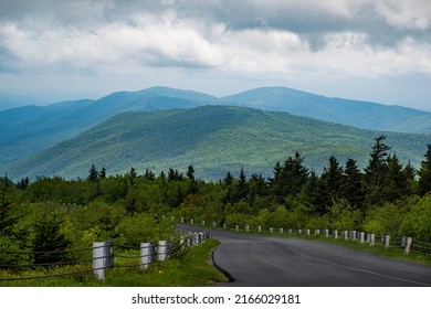 Una vista de los Bosques Nacionales Green Mountain en Vermont