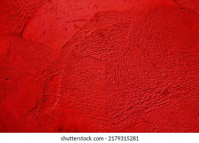 抽象的なひびの入ったセメント壁の背景。不気味で不気味な赤い壁の背景。ハロウィーンのコンセプト