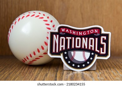 Washington Nationals - Jersey Logo (2018) - Baseball Sports Vector