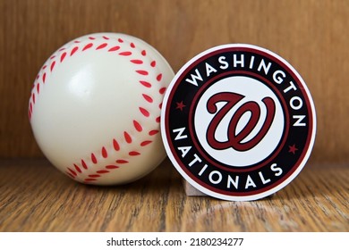 Washington nationals logo editorial vector 26555291 Vector Art at Vecteezy