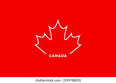Canada Flag Brush Logo Vector Template Design Stock Vector | Adobe Stock-cheohanoi.vn
