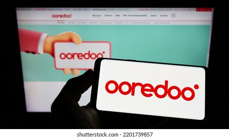 Ooredoo Telecommunications Company Logo Editorial Image - Image of icons,  telecom: 111632870