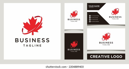 Maple Leaf Logo Design by IKAlvi | Codester