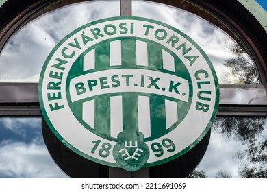 Ferencvarosi TC Club Logo Symbol Hungary League Football Abstract