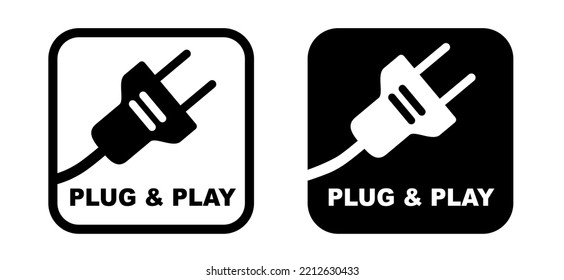 Plug & Play Logo PNG Vector (AI) Free Download
