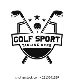 Golf Club Emblem, Vector & Photo (Free Trial)