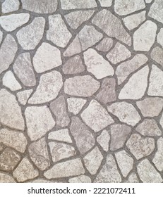 grey mozaic tile irregular shape for background