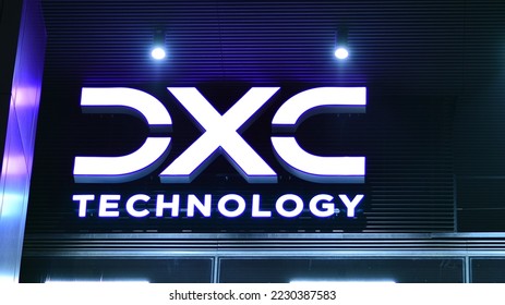 Dxc Technology Logo Signage Logo On Stock Photo 2311499711 | Shutterstock