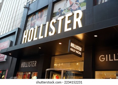 Hollister Co Logo Black and White – Brands Logos