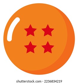 Dragon Ball Z Logo Orange
