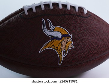 minnesota vikings sports logo Stock Photo