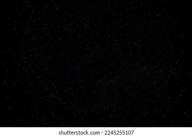 Langit malam berbintang sebagai latar belakang penuh bintang-bintang putih kecil