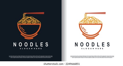 Spaghetti pasta noodle logo (2723330)