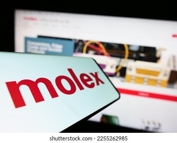 Molex company logo editorial photography. Image of sign - 119908377