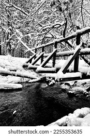 Snow on The Bridge HD wallpaper download