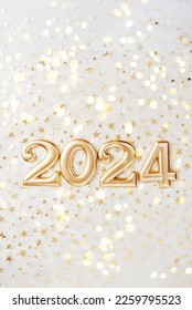 2024 new year champagne celebration 2K wallpaper download