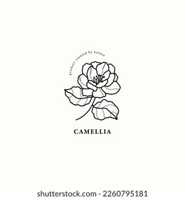 Camellia Logo PNG Vectors Free Download