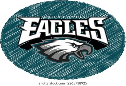 Team Logo Eagles Lacrosse, Vector Format