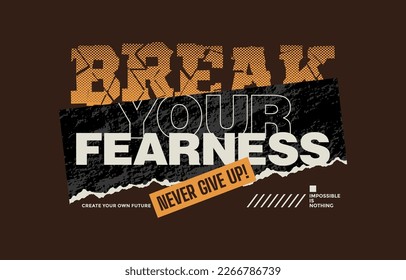 Premium Vector  Keep going & never give up lettering quotes