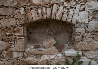 Knights Templar abandoned village of Foinikas in Cyprus.