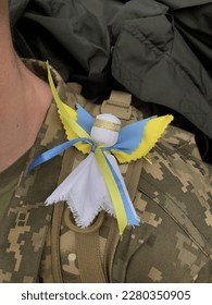 Let this amulet protect every warrior for his homeland. Ukrainian warrior. Peace to Ukraine. Military men.