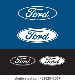 Ford logo vector, Ford icon free vector 20190429 Vector Art at