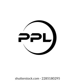 Premium Vector | Ppl letter logo, education logo creative ads.