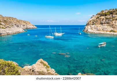 Yunanistan'ın Rodos adasındaki Anthony Quinn Koyu