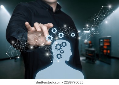 O conceito de controle humano através do mecanismo de influência psicológica.
