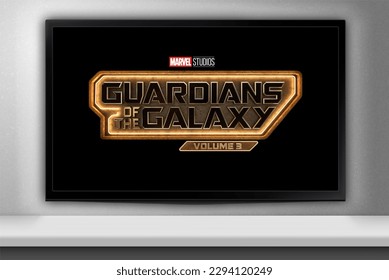 Marvel Studios Guardians of the Galaxy Vol 3 Logo Original Series