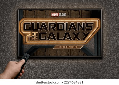 Marvel Studios Guardians of the Galaxy Vol 3 Logo Original Series