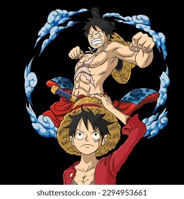 luffy one piece Logo PNG Vector (PDF) Free Download