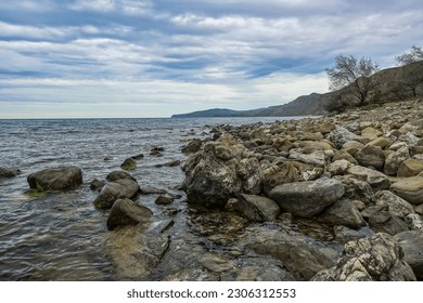 Fox Bay is a bay of the Black Sea between the Kara-Dag and Megan mountain ranges in the Crimea.