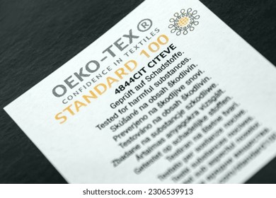 Oeko Tex leather Standart Logo PNG Vector (PDF, SVG) Free Download